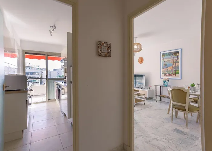 5ème Ciel - Balcon, Calme, Proche Plage, Clim Appartamento *