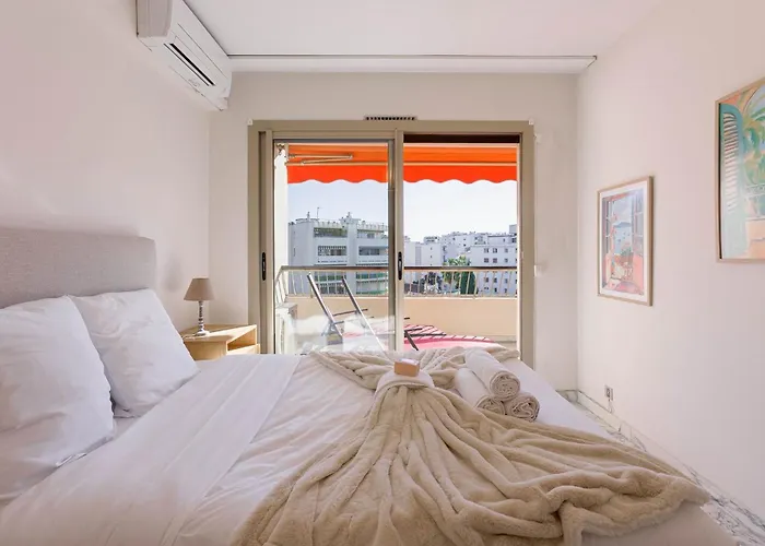 5ème Ciel - Balcon, Calme, Proche Plage, Clim Cannes