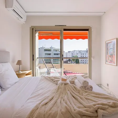 5eme Ciel - Balcon, Calme, Proche Plage, Clim Cannes
