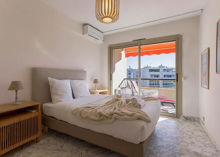 Apartman 5eme Ciel - Balcon, Calme, Proche Plage, Clim *